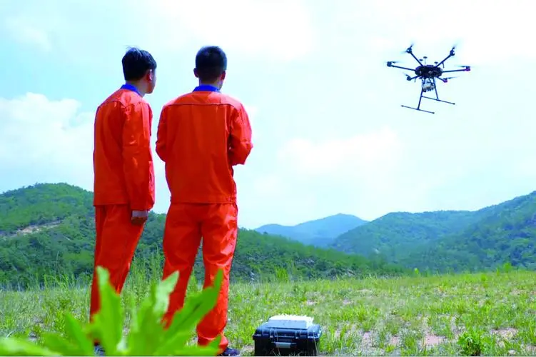 正镶白无人机倾斜摄影巡检拍摄